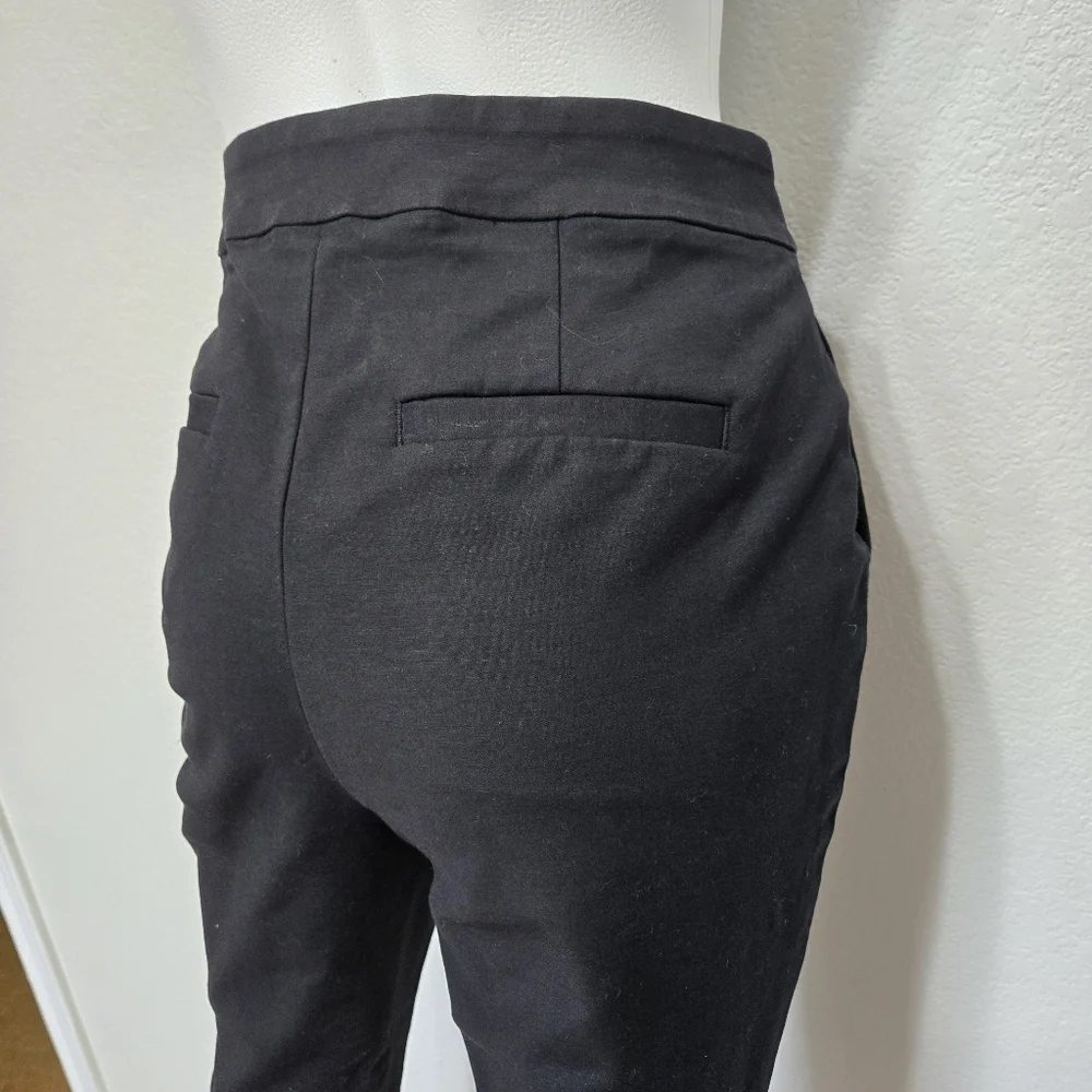 Boden Cropped Black Trousers Pants Size 10